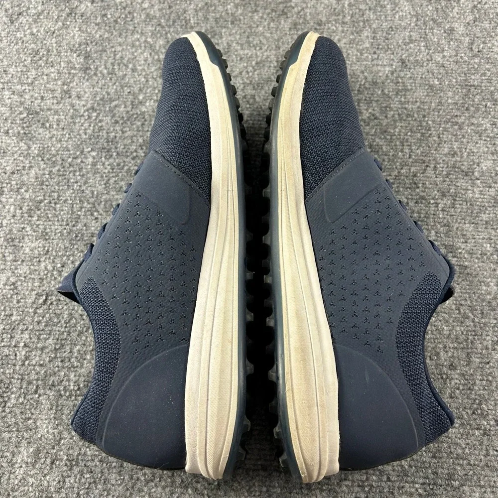 Cuater‎ The Daily Golf Shoes Mens 12 Navy Blue Knit Spikeless Sneakers 4MR216